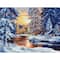 Luca-S Winter Landscape Counted Cross Stitch Kit